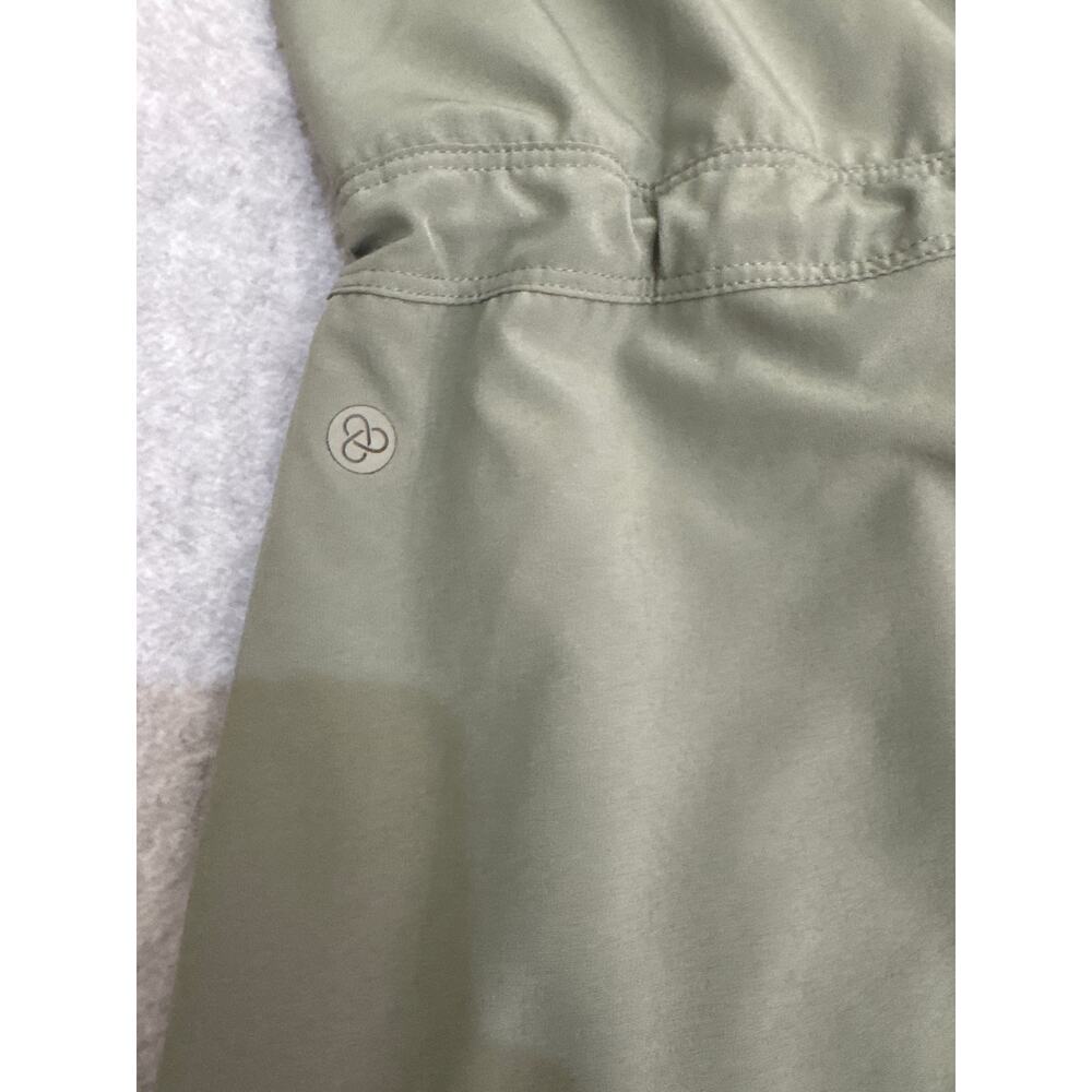 Zella Getaway Front Zip Utility Dress in Green Agave Size Small - Picture 9 of 9